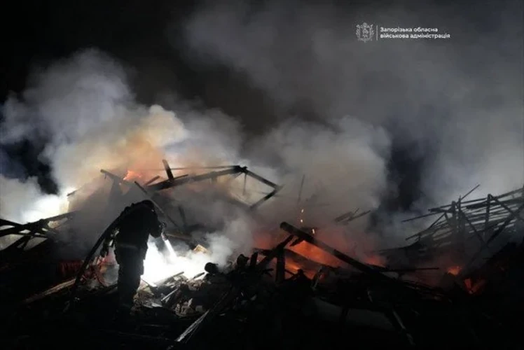 Хронологія удару по Запоріжжю в ніч на 12 вересня: дрон зруйнував будинок